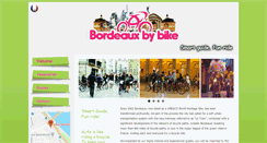 Desktop Screenshot of bordeaux-by-bike.com